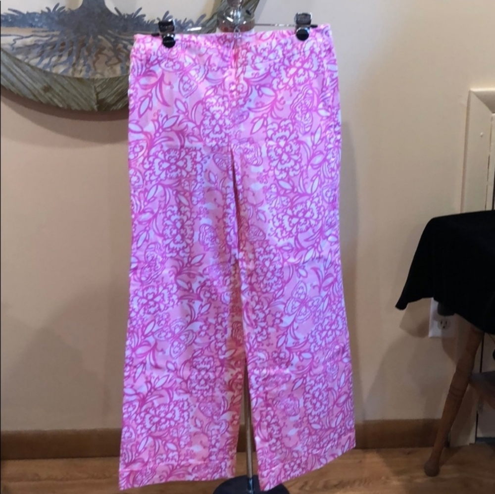 Lilly pulitzer palazzo wide leg pants